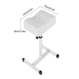 Height Adjustable Cosmetic Chair Home Shop Comfortable Seat Cushion Stool White V1294-YM0901-JY15047