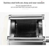 2-in-1 Multi-function Commercial Meat and Vegetable Cutting Machine Manual Meat Slicer Shredder V1107-CS-UAZGGZ8