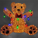 Christabelle 1.5m Christmas Teddy Bear Indoor Outdoor Display Decoration LED Lights Front Yard 112_SB11