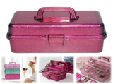 Plastic Storage Bins With Lid and Handle, Plastic Latch Storage Box, Stackable Storage Container, V1189-LWWAL-20260401-06969