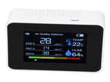 Air Quality Monitor 8 in 1 Real Time Color Screen Space Saving Widely Used CO2 Detector for TVOC V1294-YM0523-3113220040812
