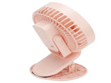 Portable Desk Fan 3 Speed Wind Mini Desktop Fan with Clip for Home Office and BedroomPink V1294-YM0721-3113210022512