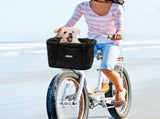 Bike Basket, 10kg Storng Bearing Foldable Bike Front Basket, Removable Dog Carrier for Handlebar, V1259-DP01-A-3016