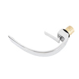 G1/2 Curve Design Faucet Basin Hot Cold Water Mixer Tap Single Handle Sink Faucet with Hose V1294-YM0901-3112200147611