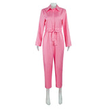 Barbie Jumpsuit Costume Light Pink, Size S for Halloween Cosplay V1237-ZY-506-0862