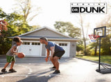 DR. DUNK Portable Kids Basketball Hoop Stand System, 1.15m to 1.60m Height Adjustable V219-ATHBSTDDK12A