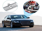 Air heater, 300 cm Diameter 2.5 cm stainless steel exhaust pipe, parking heater pipe with 2 V1189-LC-QP-00312