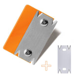 Woodworking Edge Banding Trimmer with Reversible Stainless Steel Blade for MDF Laminate Plywood PVC V1341-ZY-7U49ARZY-B1