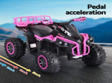 Rigo Kids Ride On Car ATV Quad Motorbike Storage Rack Electric Toys 12V Pink RCAR-MBIKE-ATV-L-PK