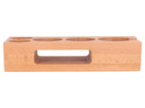 Coffee Tamper Holder Multifunction Food Safe Wooden Coffee Tamping Station for Coffee Lovers V1294-YM0523-3113220079411