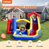 Inflatable Bounce House, Outdoor High Quality Playhouse Trampoline, Jumping Bouncer with Blower, V952-CQCBBHYC910PNGK5GV3