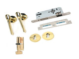 Mechanical Door Lock with Handle Set Modern Interior Bedroom Door AntiTheft Lock Kit V1294-YM0901-3114210070611