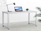 Artiss Computer Desk Home Office Study Table White 120CM MET-DESK-120-WH