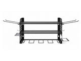 Levede Tool Storage Wall Mounted Tool Organiser Steel 3-Tier Rack Garage Black WS1022-BK-AU