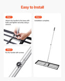 VEVOR 10x36in Lawn Leveling Rake 83.9 in Adjustable Handle for Yard Golf Court V952-CPPZPEKCGK10365WEV0