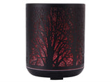 300ml Air Humidifier 2 in 1 Ambient Night Light Aroma Aromatherapy Diffuser Black 100240VAU Plug V1294-YM0721-3113210017613