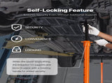 Underhoist Support Stand, 3/4 Ton Capacity Under Hoist Jack Stand, Lifting from 38.4 to 75.4 in, V952-QCSJJAQZJXSJVF5G8V0