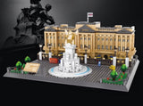 Buckingham Palace Mini Building Blocks Model Iconic Landmark for Display, Gift & Educational Play V1107-CS-BJHGJMMX