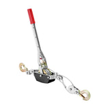 Come Along Winch, 2 Ton Pulling Capacity, 12 ft Steel Cable, 2 Hooks V767-VVR-GSSKJXQGSS2TN513MV0