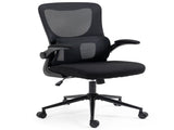 FORTIA Ergonomic Mesh Office Chair Computer Seat Adjustable Recline, Black V219-OFFOCRFOE2NKA