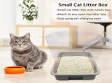 6X Cat Litter Box Pee , High Sided Litter Box Splash Guard, Seamless Urine Leakage Enclosure V1192-AZ-W-23124