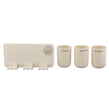 Toothbrush Holder Bathroom Hanging Vanity Tooth Brush Organizer Punch Free Sorting Storage Rack 3 V1294-YM0901-3112230055312