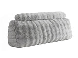 Giselle Wedge Pillow Headboard, Easy Wash Zipper Cover & Anti-Flat Foam, Couch Lumbar Support for HBP-VRNECK-COR-GY-KS