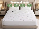 Giselle Electric Blanket Bamboo Fabric Double Fitted Heated Pad Underlay Washable Winter EB-C-BAM-LCD-D