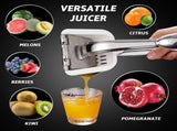 Gourmet Easy Lemon Juicer, Stainless Steel Orange Juicer, Portable Manual Juicer V1376-JUICER