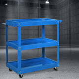 Traderight Tool Cart Trolley Toolbox Blue HW0146-BL