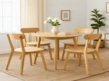 Levede 4x Dining Chairs Wooden Kitchen Chair CH1125-2-NTX2