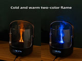 Creative Retro Flame Essential Oil Diffuser - Portable Humidifier for Office, Bedroom & Camping V888-ELOSUNG28278