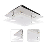 GU10 Ceiling Light Simple Modern LED Flush Mount Ceiling Light for Bedroom Living Room Dining Room V1294-YM0714-3119210321211