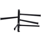 Towel Rack Aluminum Alloy Towel Shelf with 5 Bars Rotatable and Durable for Bathroom and Kitchen V1294-YM0714-3112210089511