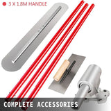 Bull Float Concrete Float 1200x200mm Concrete Tool Trowel Float Handle & Bracket V952-SNMZ1200X200ZH001V0