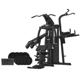 CORTEX GS7 Multi Multi-Function Home Gym with 98kg Stack 60kg Standard Weights for Squat V420-CSST-GS7-B
