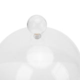Smoking Cloche Dome Cover Lid for Food Drinks Acrylic Transparent Cocktail Smoker Dome Accessory V1294-YM0901-3113240269611