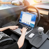 Foldable Car Desk for Front Seat - Multi-functional Table for Office, Dining, and Entertainment V888-ELOSUNG18055