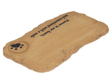 Pet Memorial Tombstone Weatherproof Resin Pet Memorial Garden Stone for Garden Outdoor V1294-YM0715-3111210421415