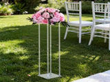 Wedding Flower Stand, 10PCS 80cm Column Flower Stand, Floral Stands with Acrylic Laminate, V952-HLHJLFT10J806TMWQ001V0