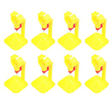 10Pcs Chicken Nipple Drinker with Cup 20ml Integrated Automatic Drinking Bowl Poultry Accessory V1294-YM0901-3111210291611