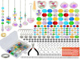460PCS Adult Homemade Sun Catcher Maker Kit Crystal Sun Catcher Craft Set with Colorful Crystal V1366-AZ2-W-13451