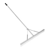 Landscape Rake, 915mm Head Aluminum Landscape Rake, Lake Weed Rake with 1915mm Long Handle, for V952-ZCLQPLHJ36INUFPURV0
