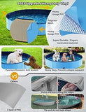 48*12in Foldable Dog Pet Bath Pool Collapsible Dog Pet Pool Bathing Tub Teen Pool Doggie Wading Pool V1107-125-17910-BLU4