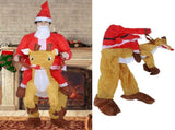 Christmas Santa Claus Cartoon Inflatable Costume for Halloween Festivals Party DecorationSanta Claus V1294-YM0901-3117200131612
