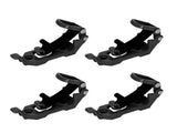 4 Sets Roof Shovel Mount Heavy Duty Multipurpose Metal Rubber Clamp Mounting Bracket for Roof V1294-YM0901-3114240060111