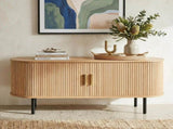 Ripple Sideboard with Sliding Doors Earthy Elegance Redefined V264-TAB-726C-NTR-NA-1