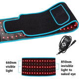 660nm Red & 850nm Near Infrared Light Therapy Heated Wrist Belt Pad Pain Relief V201-W13248965