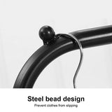 Black Heavy Duty Clothes Rail Rack Hanging Garment Display Stand Shoe Storage Shelf V201-QHGMMOREONE033