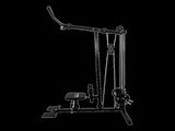 Lat Pulldown Low Row Fitness Machine Home Gym Strength Trainer V63-782635